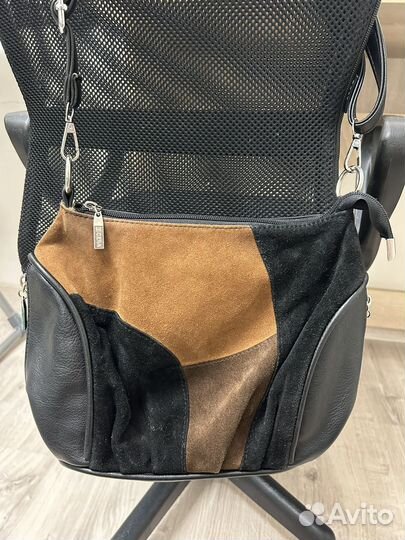 Сумка натуральная замша