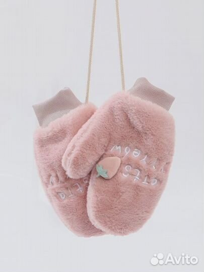 Новые теплые варежки