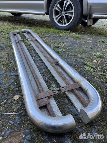 Порог подножка, защитная труба