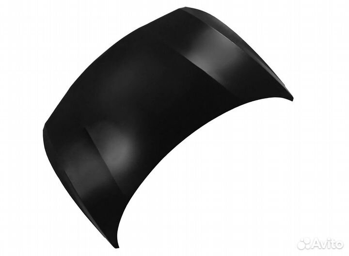 Капот Хендай Солярис Solaris 1 2014-17 MZH черный