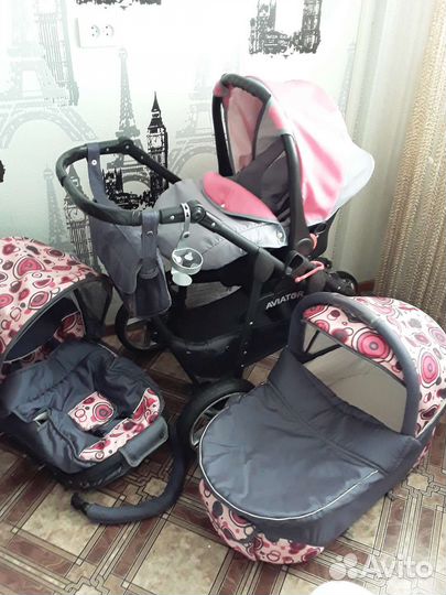Коляска aviator 3 в 1 (Польша)