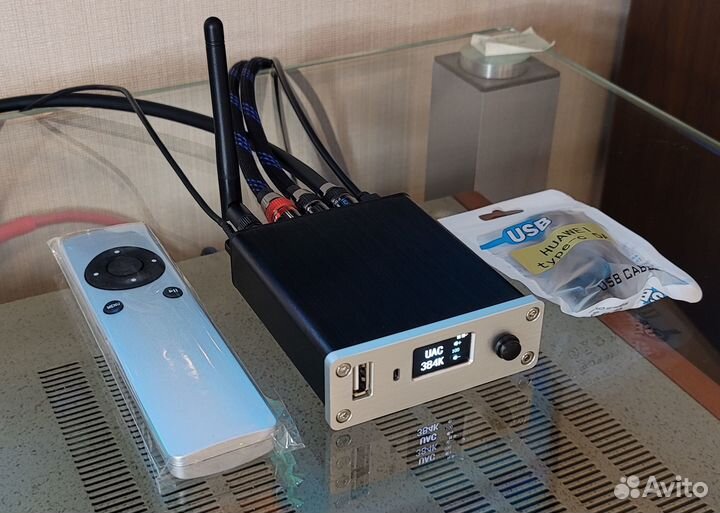 Цифровой USB проигрыватель выходом spdif, цап+BT