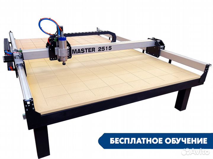 Фрезерный станок с чпу Master 2500х1500