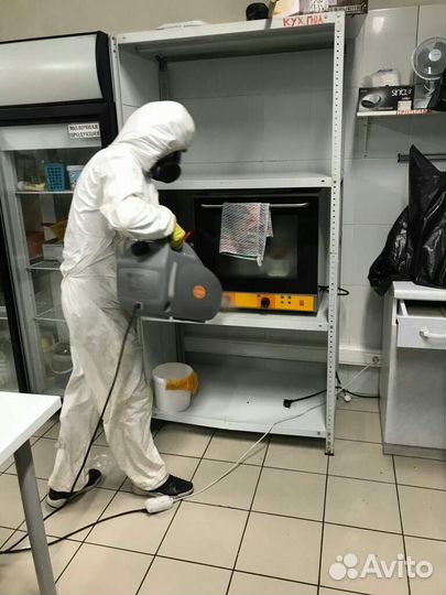 Дезинфекция Уничтожение тараканов, клопов, клещей