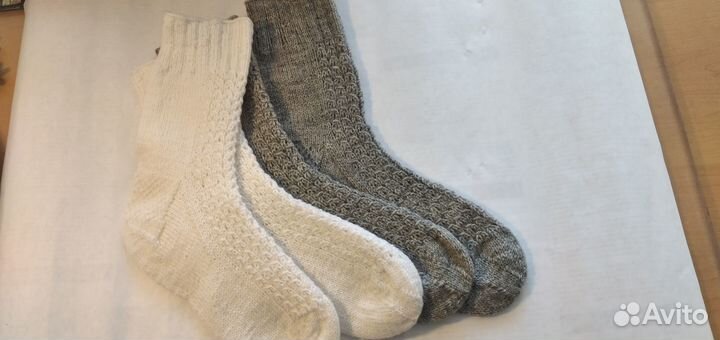 Вязанные носки ручной работы