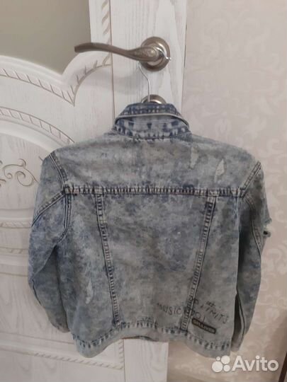Джинсовая куртка gulliver, на 9 лет