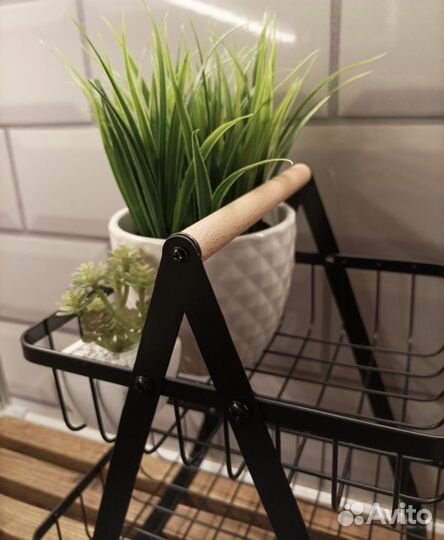 Корзина для фруктов металлическая