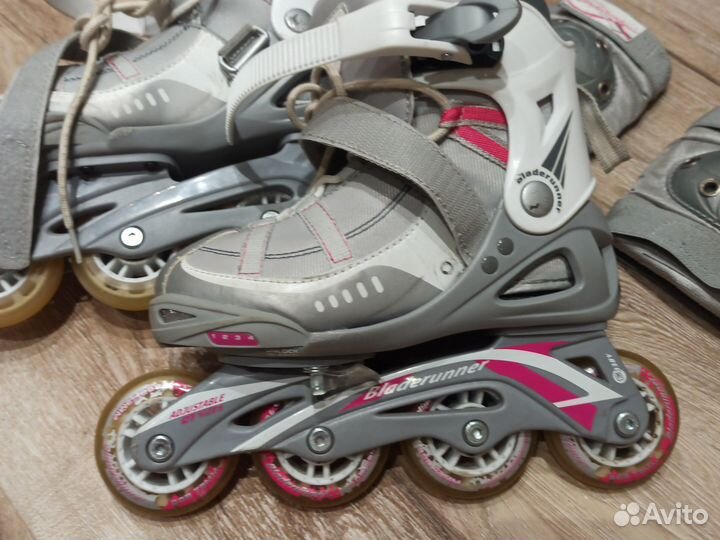 Ролики детские bladerunner phaser р-р 32-35