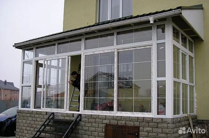 Остекление балкона пвх. Рассрочка