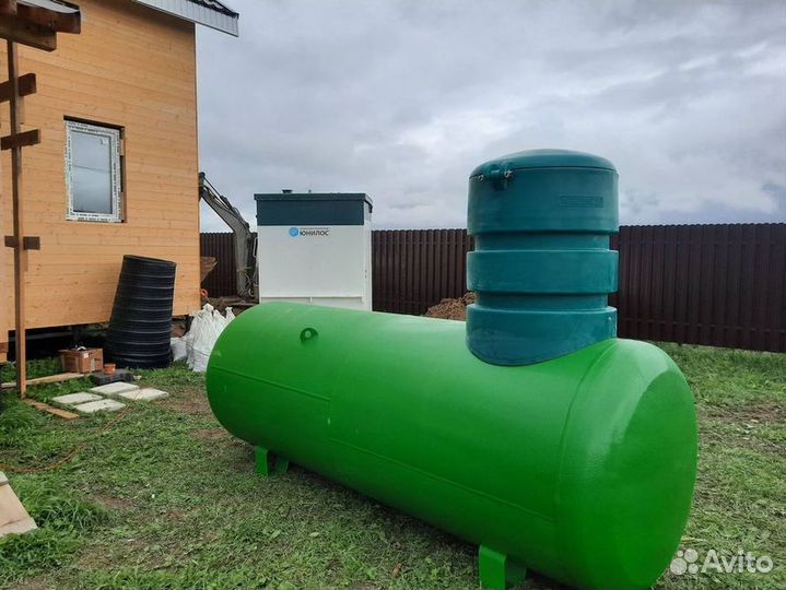 Газгольдер 10000 л, автономное газоснабжение