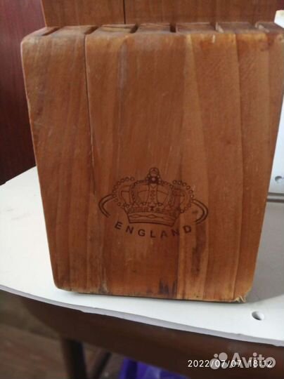 England винтаж подставка д/ножей