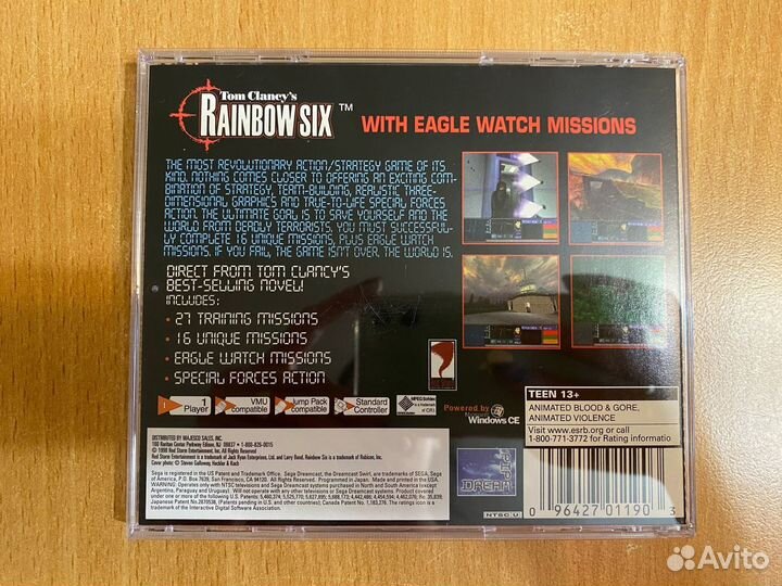 Tom Clancy's Rainbow Six для Sega Dreamcast