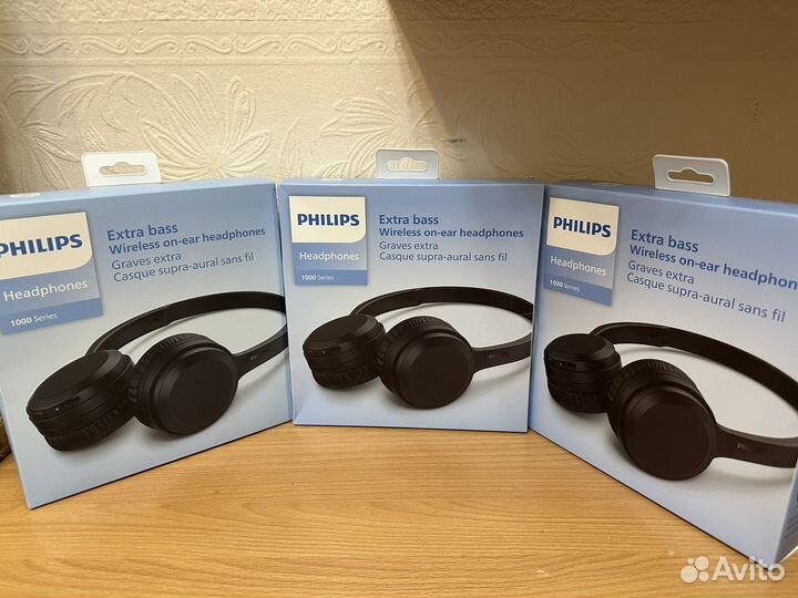 Беспроводные наушники philips