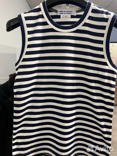 Новая женская майка Comme des Garcons. Оригинал