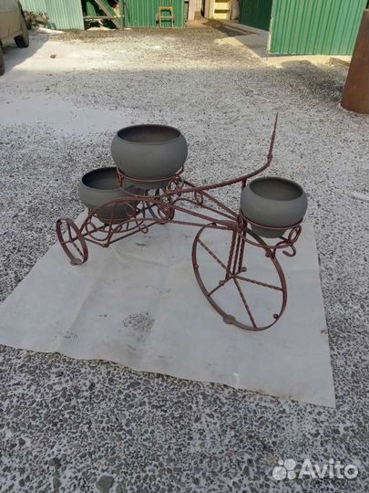 Кованые подставки для цветов