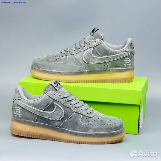 Кроссовки Nike Air Force 1 Grey (Арт.74125)