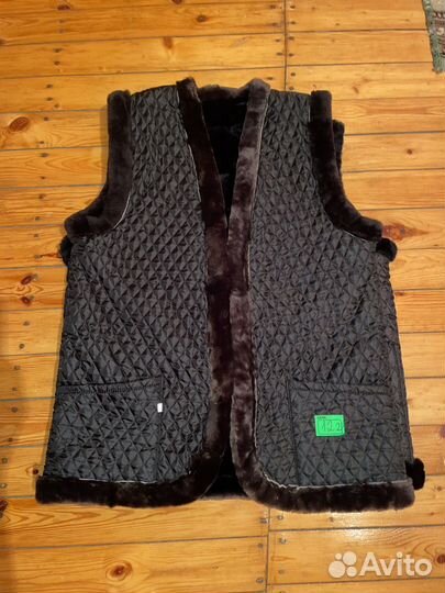 Жилет из овчины