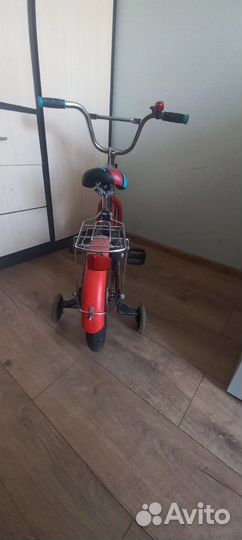 Детский велосипед black aqua