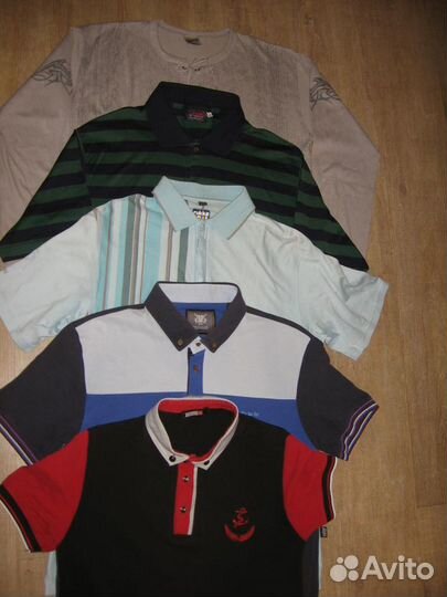 Мужские футболки поло (рубашки) 46-48 р