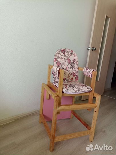 Детский стульчик для кормления трансформер