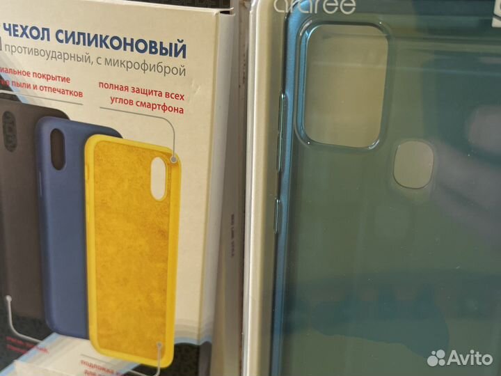 Чехлы книжки и силиконовые