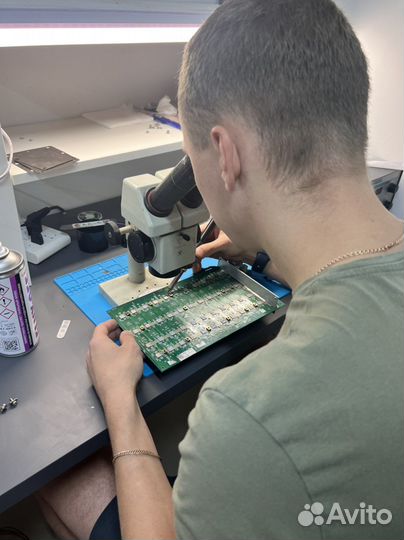 Ремонт Asic асиков майнинг оборудования