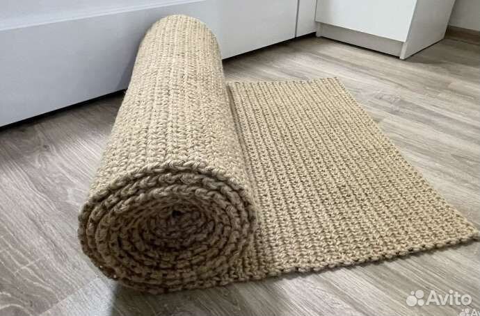 Джутовый коврик