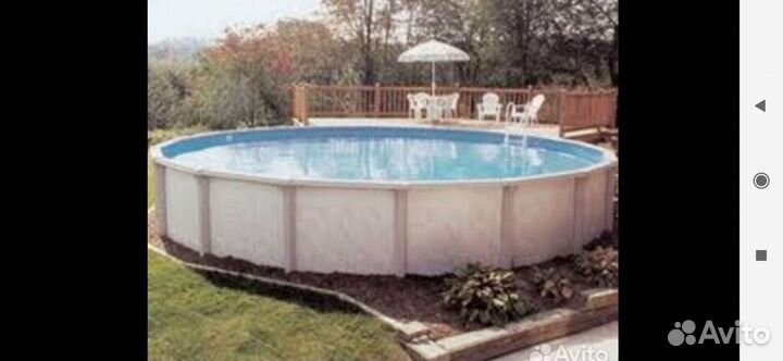 Морозоустойчивый бассейн 7.3 на 1.3 Atlantic Pool