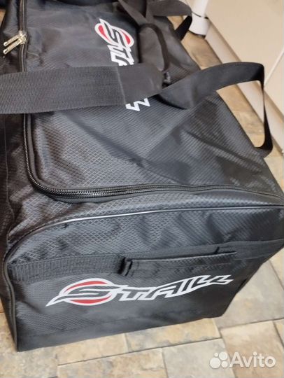 Бавл хоккейный чёрный без колёс юниор 34