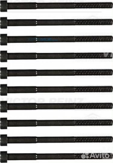 Комплект болтов головки блока 145503501 victor rei