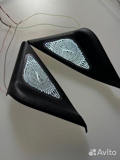 Уголки зеркал priora с LED подсветкой