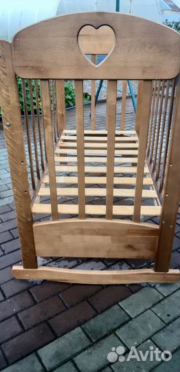 Детская кровать качалка
