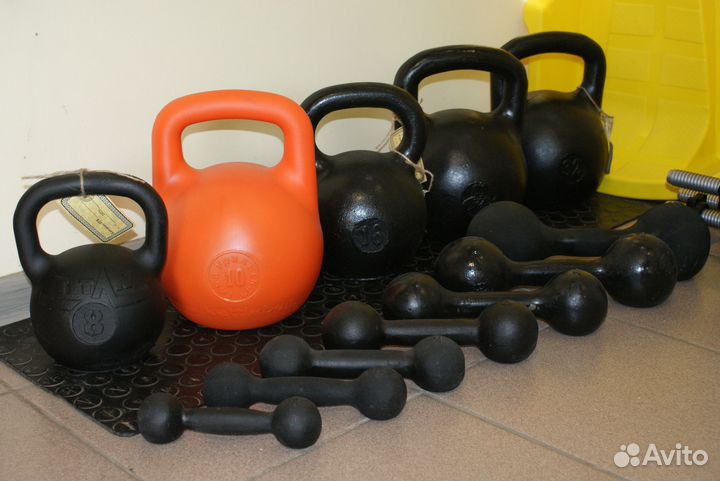 Гири, Гантели новые