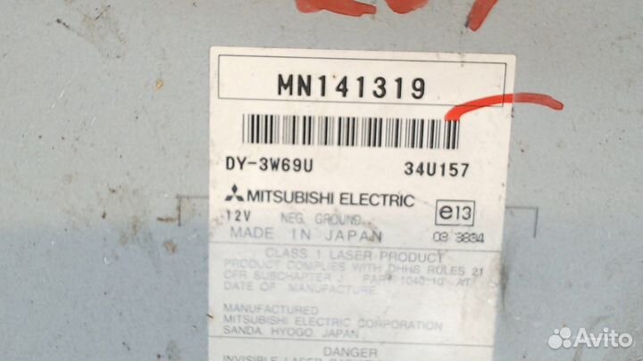 Магнитола Mitsubishi Outlander XL, 2007