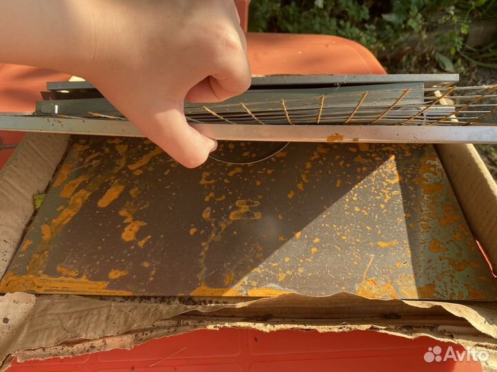 Мангал одноразовый сборный