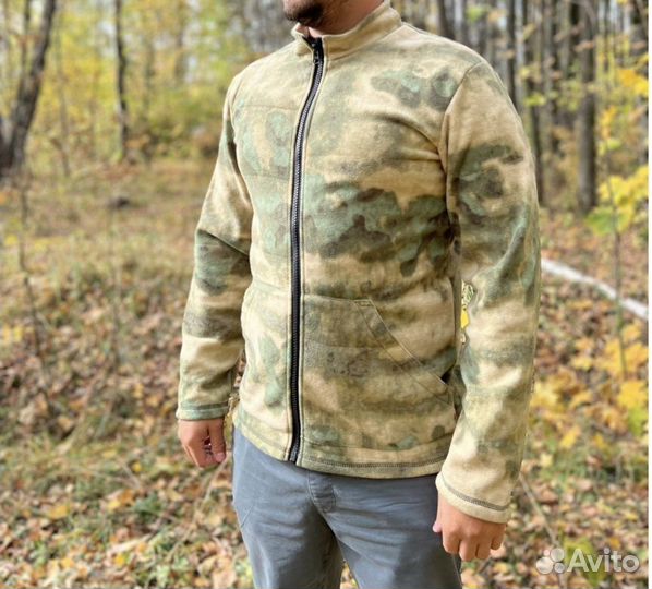 Кофта флис мох XL