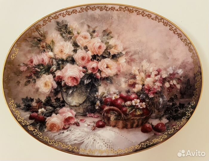 Декоративная тарелка Lena Liu Лена Лю