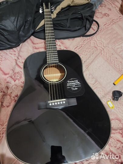 Акустическая гитара fender