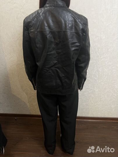 Куртка кожаная