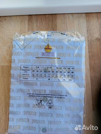 Рубашка новая с коротким рукавом 164/170