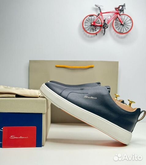 Слипоны Santoni мужские 40-45