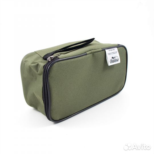 Косметичка следопыт р.10х22х11 см, цв. олива Oxfor