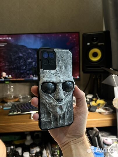 Чехрл для iPhone 14 peo max ручная работа