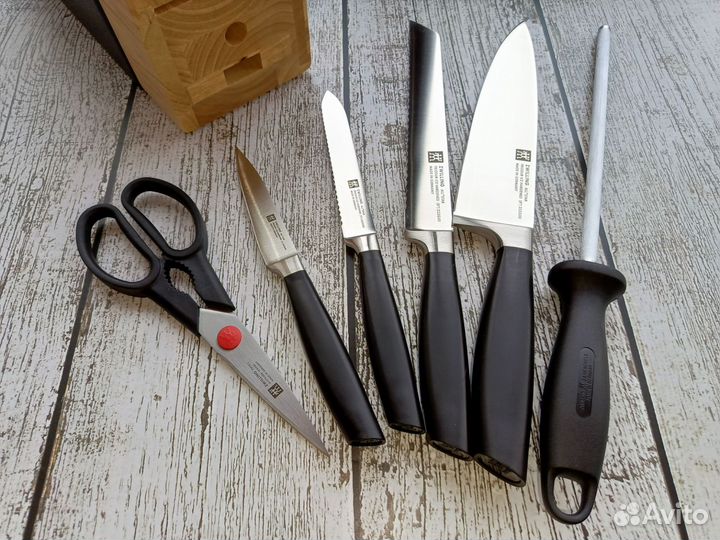 Zwilling Набор ножей 7 пр. в подставке All*Star