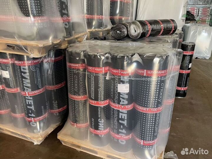 Звукоизоляция Шуманет 100 с доставкой для пола