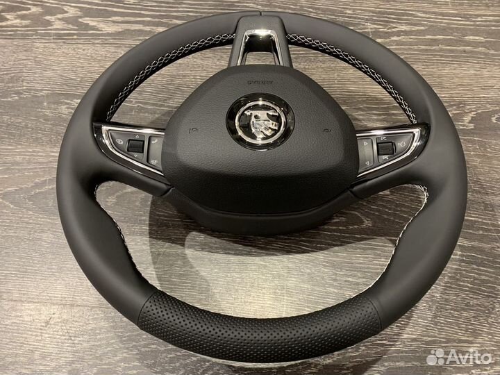 Руль с подогревом skoda MQB