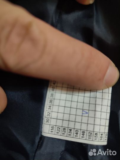 Пиджак на мальчика 146