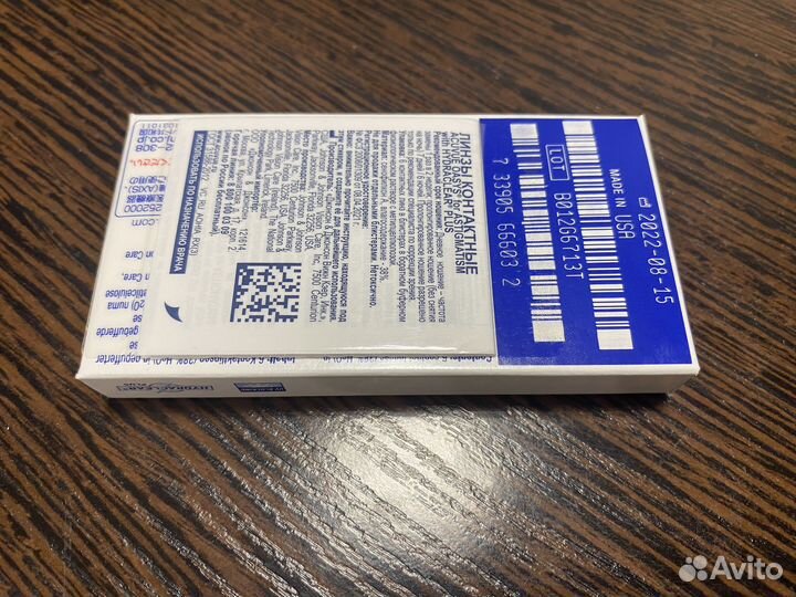 Линзы acuvue oasys with hydraclear, astigmatism, 6