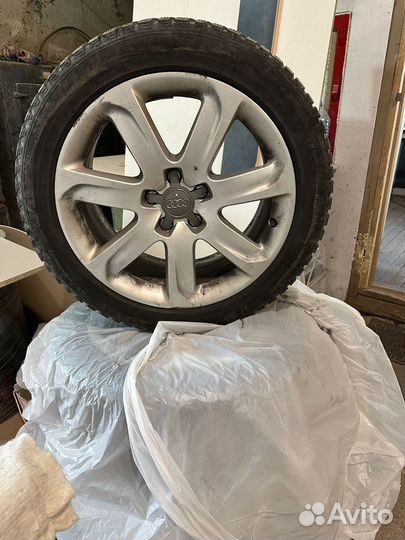 Диски оригинал ауди R18 шина зимняя