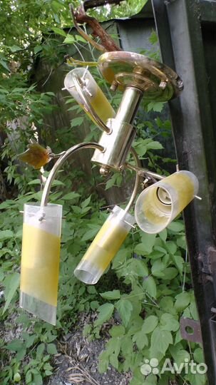 Люстра потолочная подвесная бу